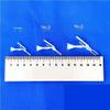 3D Printed Resin Fire Water Gun Model for RC Boat - Unpainted White DIY Ship Accessories, High Precision Nautical Simulation Parts (31x21mm, 39x26mm, 46x33mm), 1 Piece(39 * 26mm) view 4