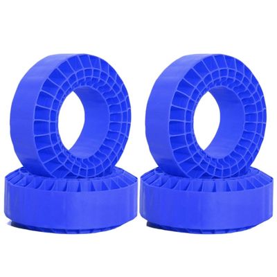 MIVHQYBU 1.9 Inch Soft Silica Gel Foam Inserts 105x42mm Compatible with 1/10 RC Crawler Models III CJ-7 BRX01 TF2 GEN8(Blue)