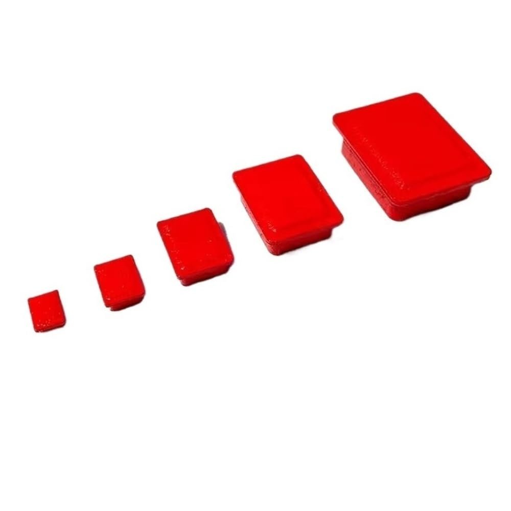 3D Printed Resin Fire Hose Box for RC Boat Model - Pre-Painted Red DIY Ship Accessories, High Precision Nautical Simulation Components, 1 Piece(1:25)