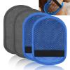 Aecsze 4 PCS Sand Remover for Beach, Soft Wipe Off Mitts for Sand Removal, Ideal for Beach, Volleyball, Surf view 1
