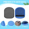 Aecsze 4 PCS Sand Remover for Beach, Soft Wipe Off Mitts for Sand Removal, Ideal for Beach, Volleyball, Surf view 3