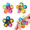 12 Pack Fidget Spinners for Kids Adults Valentine Party Favors, Pop Fidget Toys Bulk for Stress Anxiety ADHD Relief, Valentine Gifts for Kids Classroom Treasure Box Toys for Classroom Prizes view 1