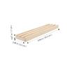 BRIGHTFUFU 2pcs Wooden Domino Rack for Storage Travel and Enhanced Gameplay Nonslip Base Mahjong Display Stand Table Game Accessory view 2