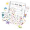 Baby Memory Book With Sticker For Baby Boy Or Girl First Year Baby Journal Book Scrapbook Book From Pregnancy To Age 1 view 1