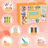 2000 PCS Arts and Crafts Supplies for Kids All-in-1 Craft Kit with Pipe Cleaners Craft Box Set DIY Crafting Supply School Supplies Toys Gifts for Girls Boys Ages 4-6, 6-8, 8-12, Orange view 3