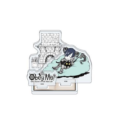 Obey Me! 07 Berfegaol [Mini Character Illustration] Acrylic Stand Plate
