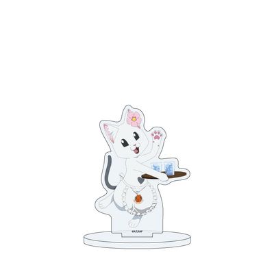 A3 TV Anime Ramen Red Cat 04 Hana [Official Illustration] Acrylic Stand