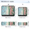 2 Pack Seatbelt Covers Seat Belt Cover Pad for Adults Boys Girls Car Seat Strap Covers Pads Cushion Universal Shoulder Strap Pad Protector for Backpack 6.5Inch Spring Cute Tulips Herringbone Birds view 3