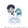 My Hero Academia x Chibi Godzilla 04 Iida & Chibi Anguillas [Mini Character Illustration] Acrylic Stand Plate view 2