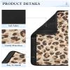 2 Pack Seatbelt Covers Seat Belt Cover Pad for Adults Boys Girls Car Seat Strap Covers Pads Cushion Universal Shoulder Strap Pad Protector for Backpack Camera Bag 10x7.7Inch Leopard Skin Print view 4