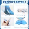 12Pcs Nautical Party Supplies Cruise Ship Birthday Honeycomb Centerpieces for Ocean Party Decorations Ship Theme Table Honeycomb for Ocean Cruise Liner Nautical Theme Birthday Baby Shower Party Favors view 2