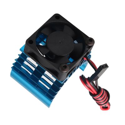 LAPYAPPE Full Aluminum Heatsink for Models 540/550 Brush Motor Heat Sink System Cooling Fan