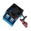 LAPYAPPE Full Aluminum Heatsink for Models 540/550 Brush Motor Heat Sink System Cooling Fan view 1