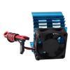 LAPYAPPE Full Aluminum Heatsink for Models 540/550 Brush Motor Heat Sink System Cooling Fan view 3