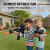 Automatic Toy Gun for nerf Guns Dart, Electric Sniper Toy Guns Soft Bullets Shoot Faster Burst Soft Bullets Toy Gun for Boys,Toy Foam Blasters Guns with 100 Toy Sniper Darts for Kids view 2