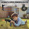 Automatic Toy Gun for nerf Guns Dart, Electric Sniper Toy Guns Soft Bullets Shoot Faster Burst Soft Bullets Toy Gun for Boys,Toy Foam Blasters Guns with 100 Toy Sniper Darts for Kids view 3