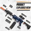 Automatic Toy Gun for nerf Guns Dart, Electric Sniper Toy Guns Soft Bullets Shoot Faster Burst Soft Bullets Toy Gun for Boys,Toy Foam Blasters Guns with 100 Toy Sniper Darts for Kids view 4