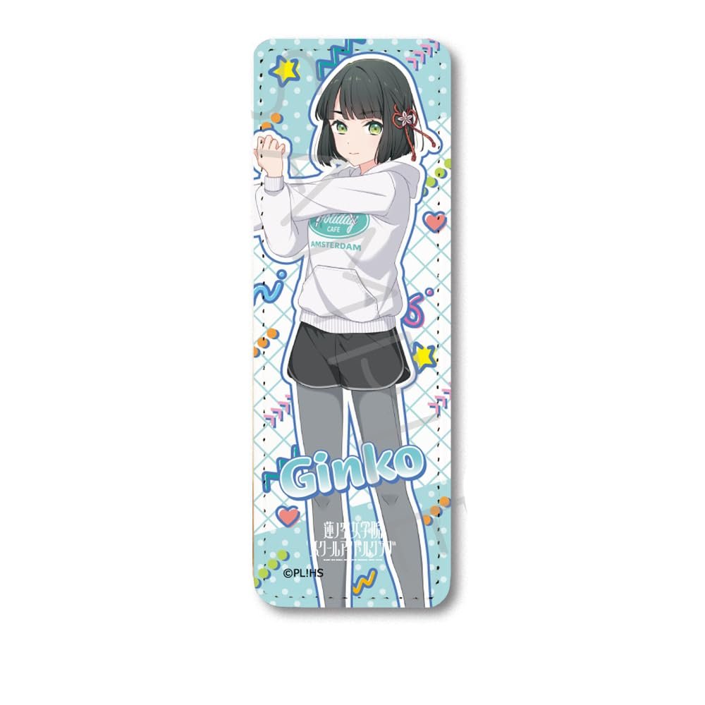 Love Live! Hasuno Sorajo Gakuin School Idol Club [Momoseu Ginko] Vol. 6 Leather Badge [Long] NG