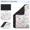 2 Pack Seatbelt Covers Seat Belt Cover Pad for Adults Boys Girls Car Seat Strap Covers Pads Cushion Universal Shoulder Strap Pad Protector 10x7.7 Inch Pink Spring Roses and Dragonfly Butterfly view 4