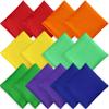 14 PCS Nylon Colorful Bean Bags 3.9  3.9 Inch Bulk Hand Toss for Sports Outdoor view 1