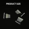10PCS RC Airplane Aileron Torque Rod Nylon Hinges for RC Plane Aircraft Helicopter DIY Model Plane Replace Parts (4x2x16mm) view 2