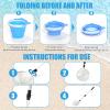 5 PCS Shelling Tools for Beach Include 2 PCS Seashell Bag, Mesh Sand Sifter Shovel, Foldable Beach Bucket & Shell Scooper with Extra Long Adjustable Handle, Adult Kids Summer Beach Toys view 4