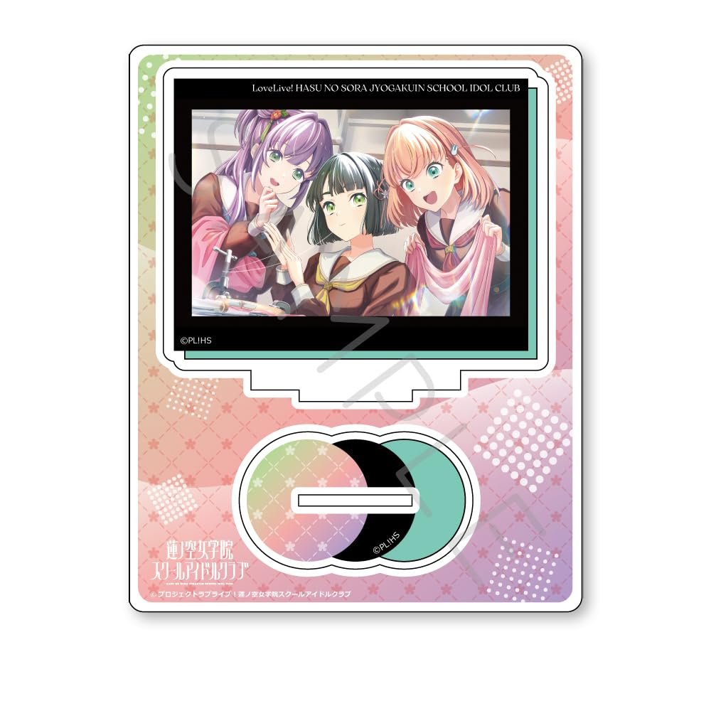 Love Live! Hasuno Sora Gakuin School Idol Club Vol. 6 Acrylic Stand Design NF