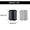 8PCS RC Airplane Pinned Hinges for RC Plane Helicopter Aircraft DIY Model Plane Parts (Black) view 3