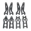 8Pcs Front Rear Upper Lower Swing Arm for XLF X03 X04 X-03 X-04 1/10 RC Car Brushless Truck Parts Accessories view 1