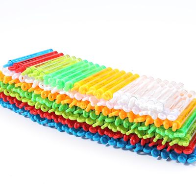 novelinks 0.13oz Mini Bubble Wand Set, Colorful Bubble Refill Solution, Novelty Summer Safety Toy for Kids, Outdoor/Indoor Activity, Party Favors Supplies(180 Pack)