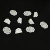10PCS RC Plane Pinned Nylon Hinges for RC Airplane Helicopter Aircraft DIY Model Plane Parts (White) view 2