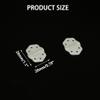 10PCS RC Plane Pinned Nylon Hinges for RC Airplane Helicopter Aircraft DIY Model Plane Parts (White) view 3