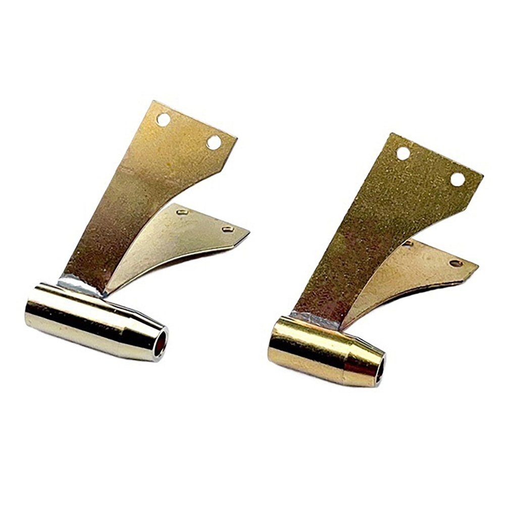 2PCS RC Boat Model Propeller Shaft Support Bracket - DIY Ship Model Making Parts(Long)