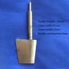 RC Model Boats Brass Simulation Rudder 1:150 Scale 055 Rudder Trapezoidal Rudder for RC Ship Model Accessories(35mm) view 3