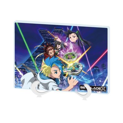 Beyblade X 02 New Chapter Key Visual Acrylic Art Board [A5 Size]