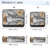 2 Pack Seatbelt Covers Seat Belt Cover Pad for Adults Boys Girls Car Seat Strap Covers Pads Cushion Universal Shoulder Strap Pad Protector 10 x 7.7 Inch Elephant Sunflower Plaid view 3