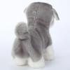 CU-MATE Interactive Plush Schnauzer Dog Toy,Companion Robot Dog Pets,Handmade Weighted Stuffed Animals,Electronic Toy with Walking/Barking/Wagging Tail/Talking view 2