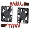 Edinstry 2 Pack Cooling Fan Motor 30x30x10mm RC Products Ball Bearing Motor/ESC Cooling Fan #8030 view 1