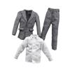 1/6 Scale Male Figure Doll Clothes,Costume Handmade Sturdy Fashion Full Suit Outfit for 12inch Male Dolls Figure Accessory, Jacket Pants Shirt view 1
