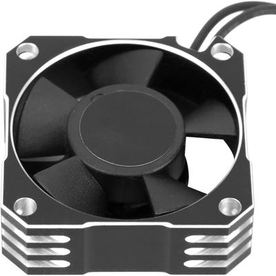 Edinstry Brushless Motor Cooling Fan 8.5V Motor Rocket 35mm 21000RPM Fit for 1/10 1/12 1/8 RC Sensored Motor Silver