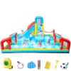 Doctor Dolphin Bounce House for Kids, Inflatable Bounce House with Slide, Kids Bouncy House, Inflatable Water Slide Bouncy Castle for Dry and Wet view 1