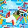 Doctor Dolphin Bounce House for Kids, Inflatable Bounce House with Slide, Kids Bouncy House, Inflatable Water Slide Bouncy Castle for Dry and Wet view 2