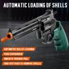 Revolver Toy Gun with 100 Soft Bullets,Gun Fidget Toy,Christmas Birthday Gifts for Boys Kids Adult Age 8+(Black) view 4