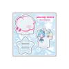 Aikatsu! Series x Sanrio Characters 05 Mio Minato x Little Twin Stars [Mini Character Illustration] Acrylic Stand Plate view 1