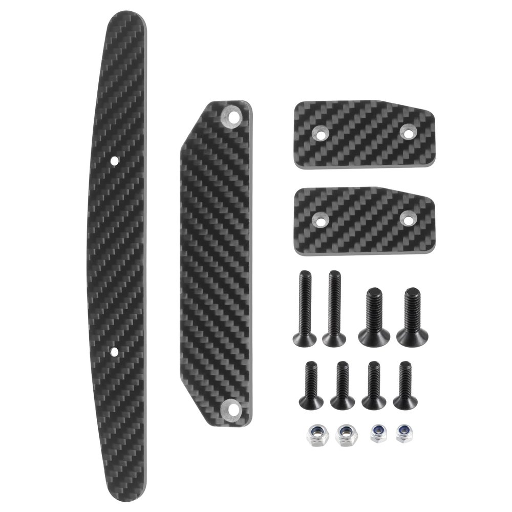 1/7 Rc Car Skid Plate Chassis Carbon Fiber for 1/7 ARRMA Felony 6S BLX Infraction 6S BLX V2 Upgrade Part