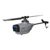 Tronikrc C127AI RC Helicopter for Adult, 2.4G 4CH Remote Control Helicopter Add Optical Flow Positioning, Single-Rotor Military Aircraft Model with 1080P Camera view 2