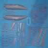 AMP 144-009 1/144 Airbus A310-300 Pratt & Whitney Delta Air Lines & FedEx Plastic Model Kit view 3