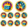 10pcs Emerging from Cocoon Dumpster Fire Coin - The Strongest Steel is Forged Dumpster Fire Challenge Coin - Funny Desk Accessories for Work - Emotional Support Inspirational Gifts for Men Women view 1