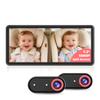 LUCKVIEW BM5PRO 7.2" Dual Camera Baby Monitor, 1080P HD Display for 2 Kids, Night Vision, Easy Install Car Baby Monitor, Ideal Gift, Rear Seat Safety for Babies & Pets view 1