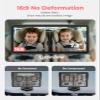 LUCKVIEW BM5PRO 7.2" Dual Camera Baby Monitor, 1080P HD Display for 2 Kids, Night Vision, Easy Install Car Baby Monitor, Ideal Gift, Rear Seat Safety for Babies & Pets view 3